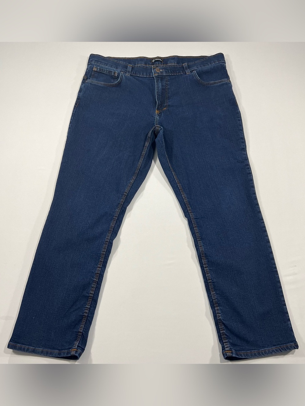 Origin Delta 68 Flex Mens Jeans Dark Wash Stretch USA Made 36x28